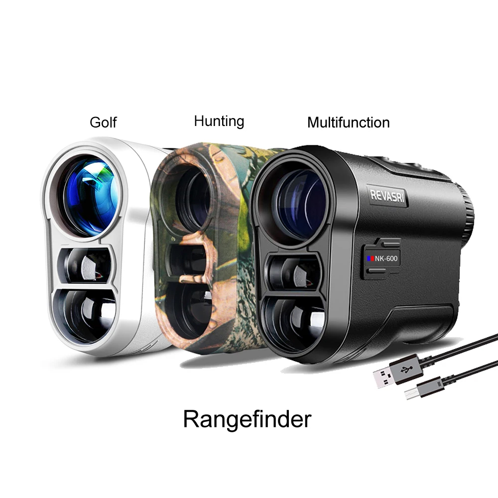 Rangefinder Laser Golf - REVASRI Golf Laser Rangefinder 600M Telescope