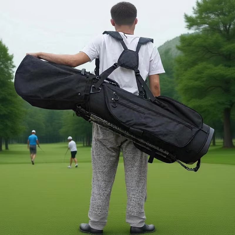 Golf Bag Stand Cart - Portable Golf Bag Golf Bag Rain