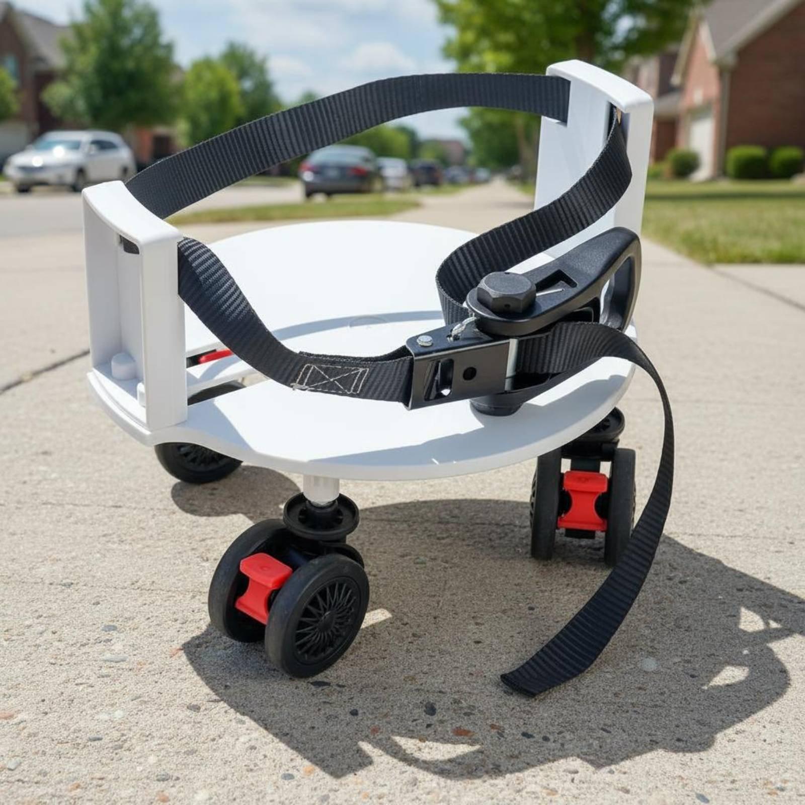 Portable Golf Equipment Stand  - Golf Bag Stand Cart 评论和价格