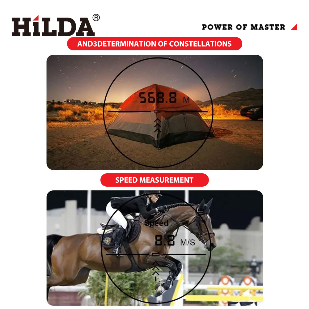 HILDA 800M Golf Laser Rangefin - Rangefinder Laser Golf 评论和价格