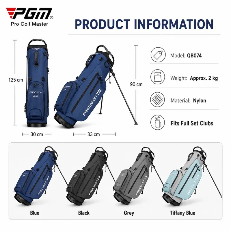 PGM Golf Stand Bag Lightweight - Golf Bag Stand Cart 评论和价格