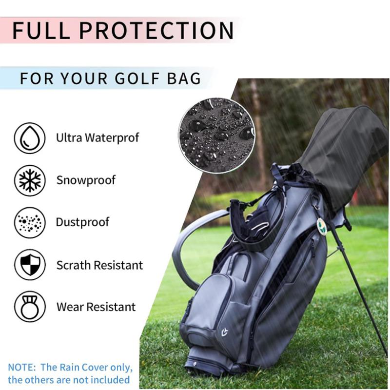 Golf Bag Rain Cover Dustproof  - Golf Bag Stand Cart 评论和价格