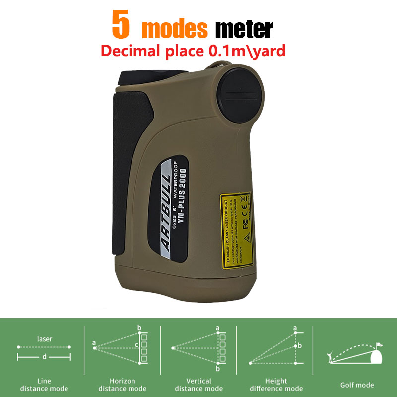 2000m Long Distance Laser Rang - Rangefinder Laser Golf 评论和价格